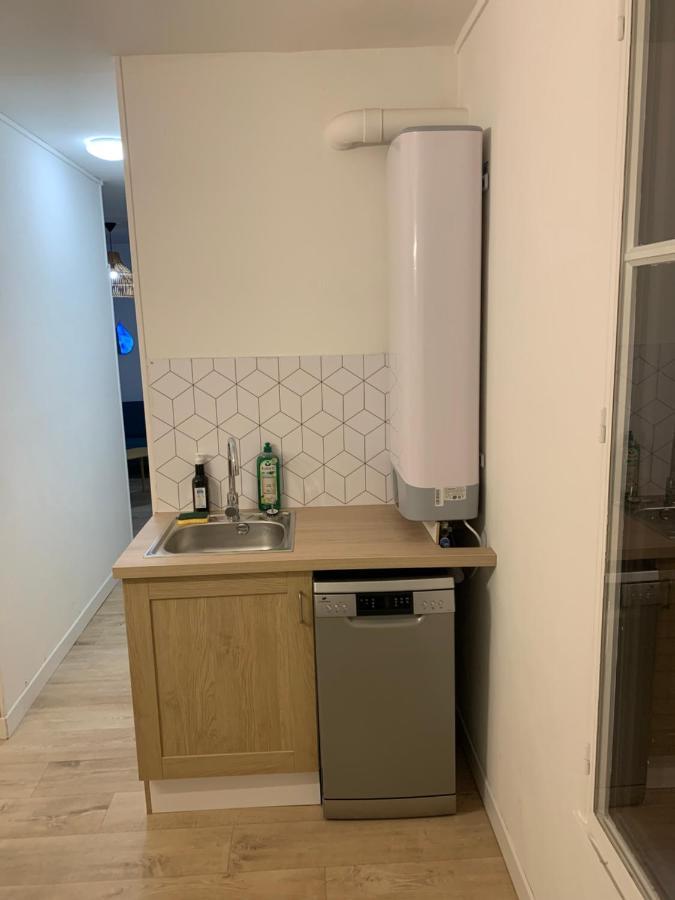 L Effet Mer 70M2 Avec 2 Chambres Doubles Avec Parking 1 Voiture Gratuit, Netflix Disney Plus Disponible Lits Faits A L Arrive Serviettes De Toilettes Fournies Dieppe Exterior foto